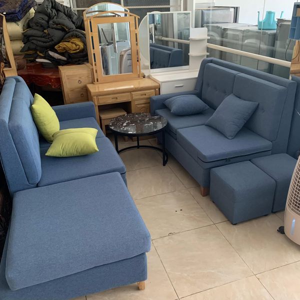 Bộ Sofa nệm xanh