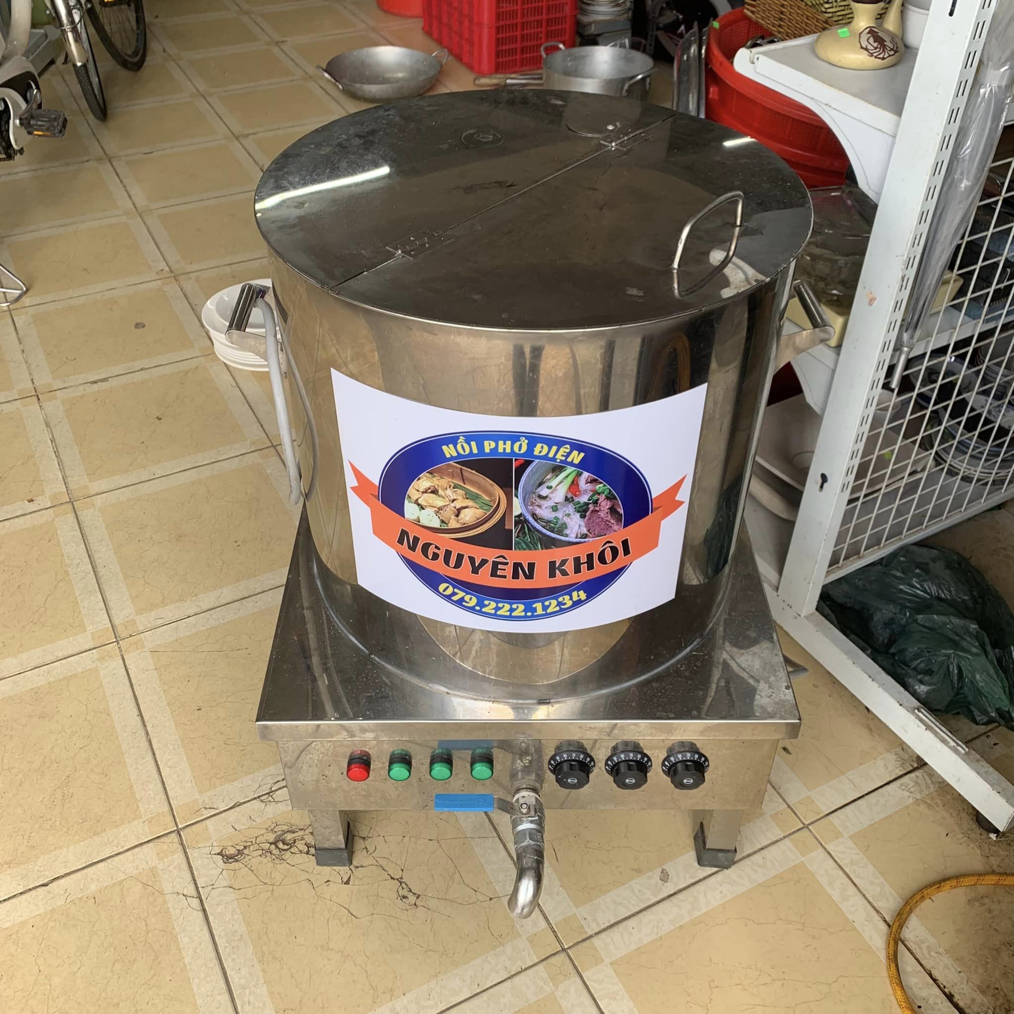 Nồi phở điện Nguyên Khôi 100l