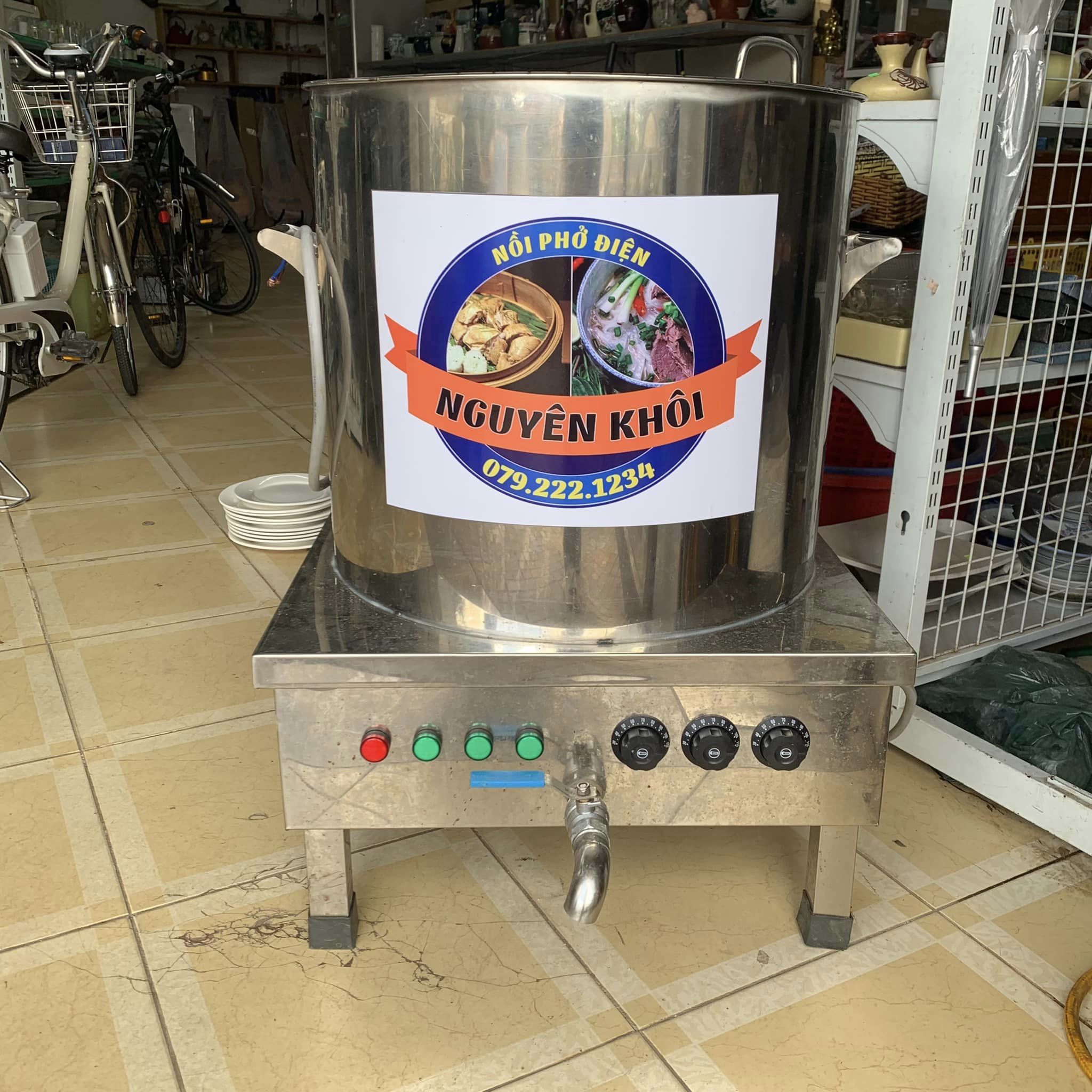 Nồi phở điện Nguyên Khôi 100l