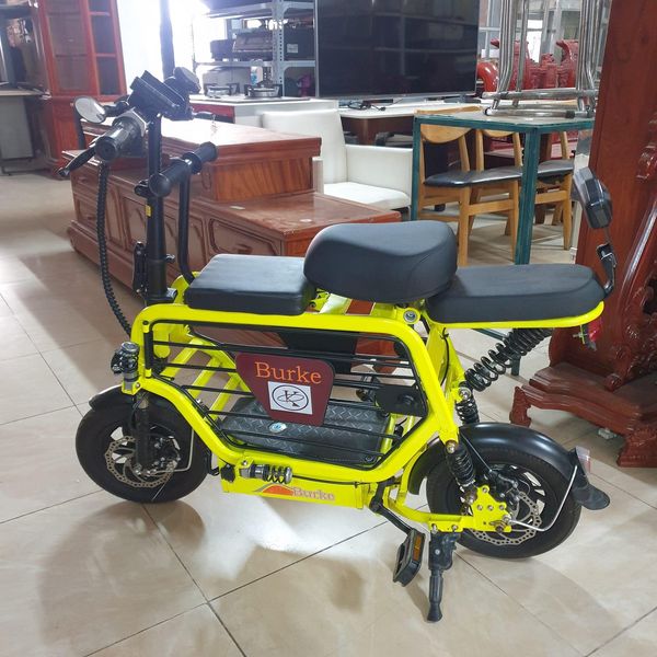 XE ĐẠP ĐIỆN BURKE CHO MẸ VÀ BÉ.