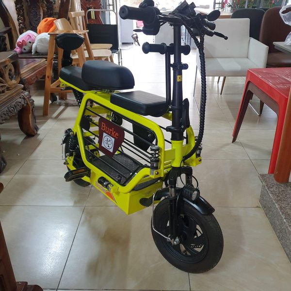 XE ĐẠP ĐIỆN BURKE CHO MẸ VÀ BÉ.