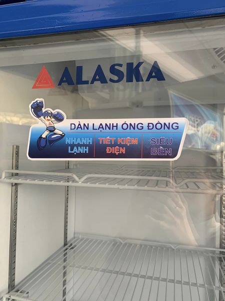 Tủ mát 2 cánh Alaska 800l