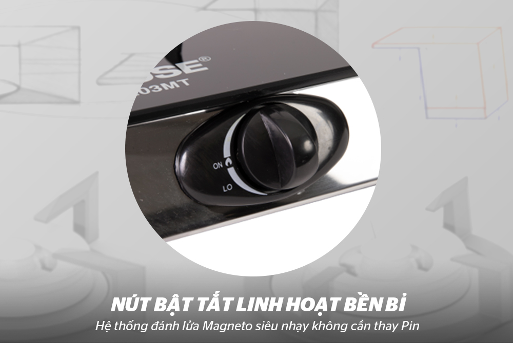 Bếp ga dương kính sunhouse SHB203MT