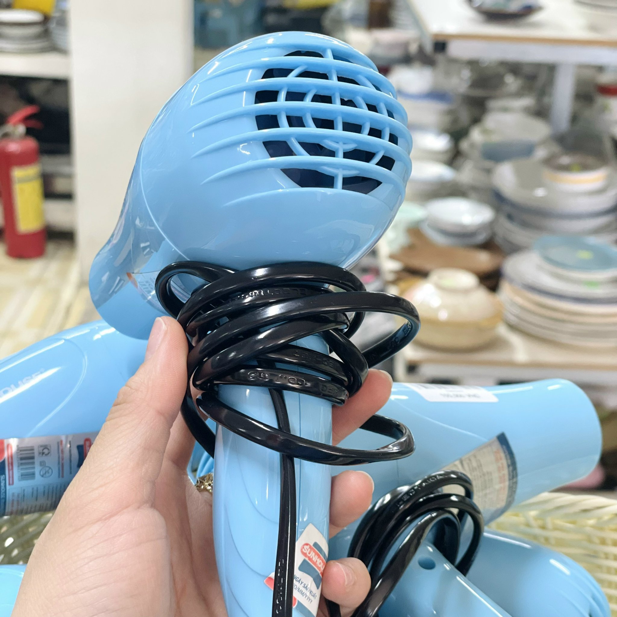 Máy sáy tóc mini sunhouse