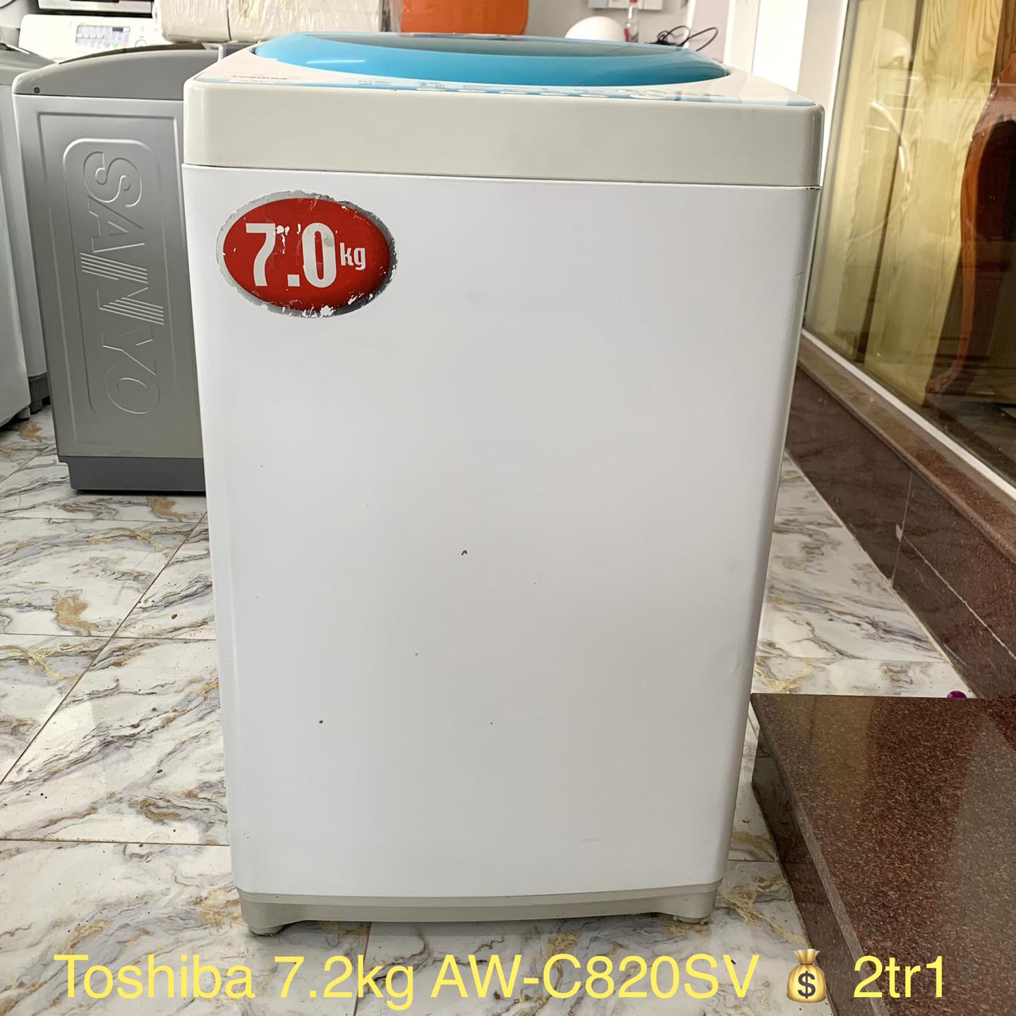 Máy giặt Toshiba 7.2 AW-C820SV