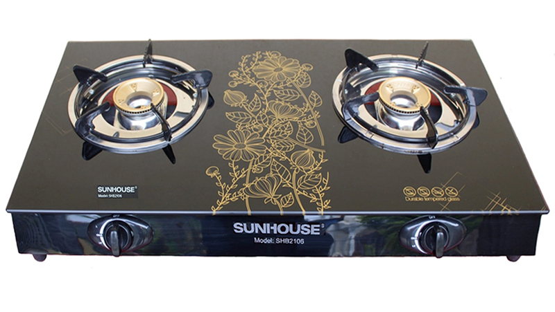 Bếp ga dương kính sunhouse SHB2106