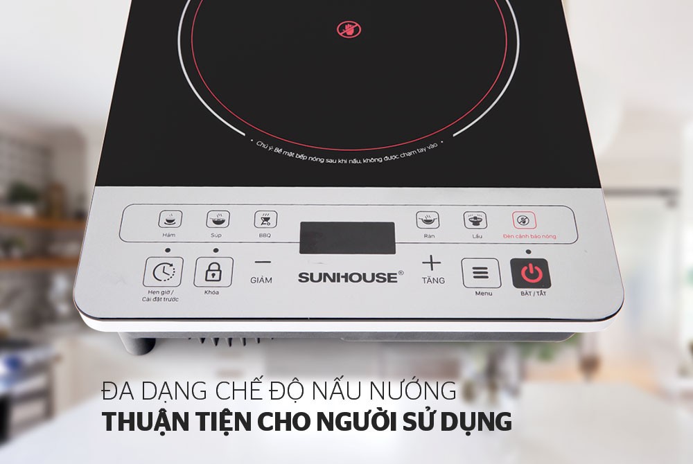 Bếp  hồng ngoại cảm ứng Sunhouse SHD6005