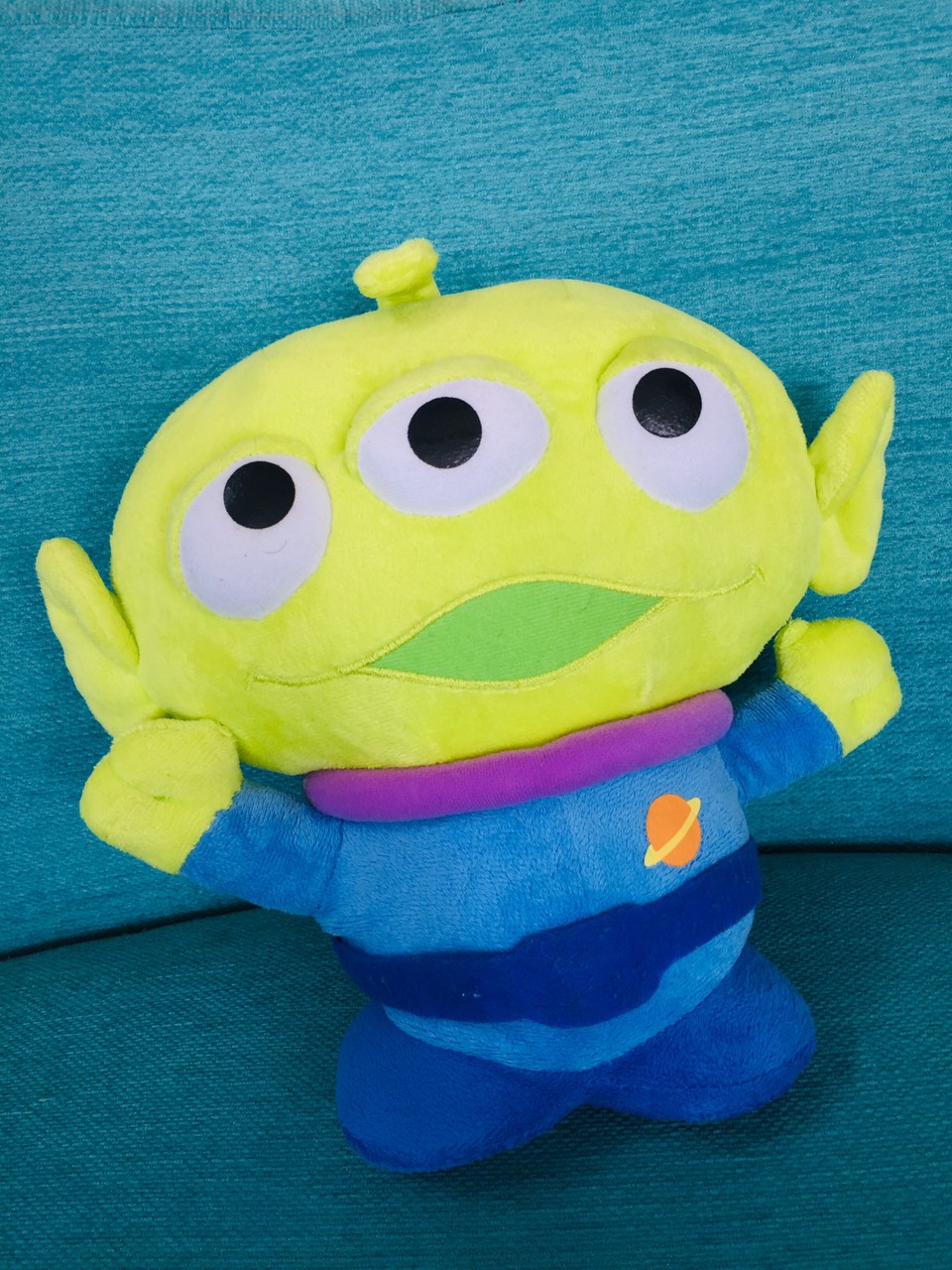 Một bé gấu bông 3 mắt trong hoạt hình Toy Story