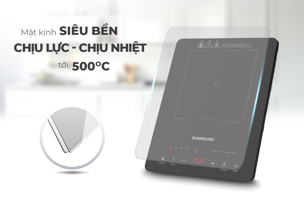 Bếp từ đơn cảm ứng Sunhouse SHD6805