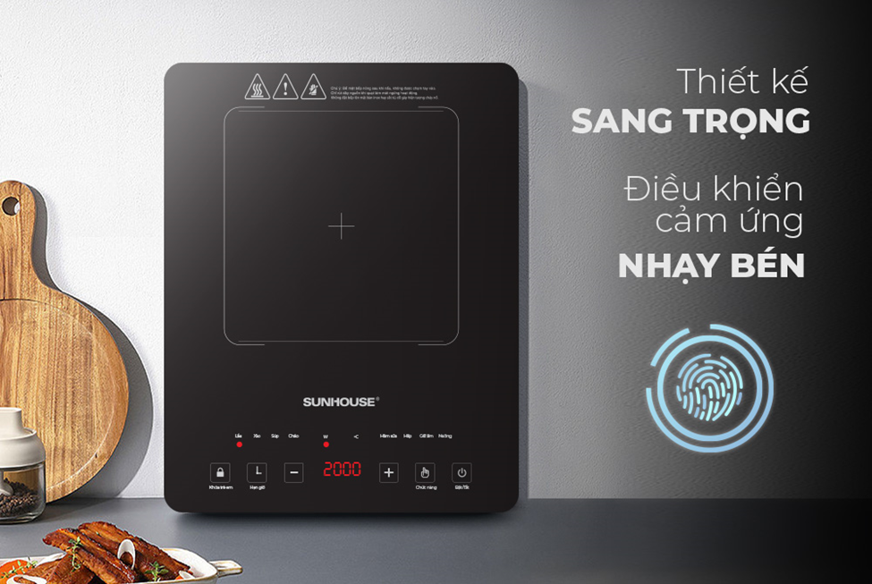 Bếp từ đơn cảm ứng Sunhouse SHD6805
