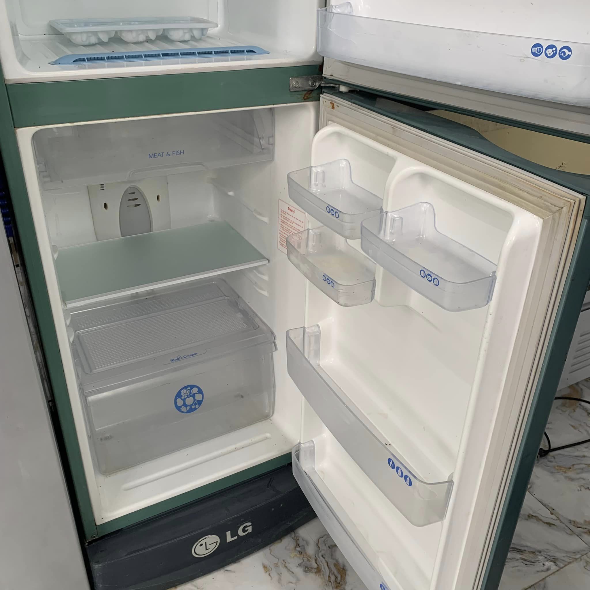 Tủ lạnh LG xanh