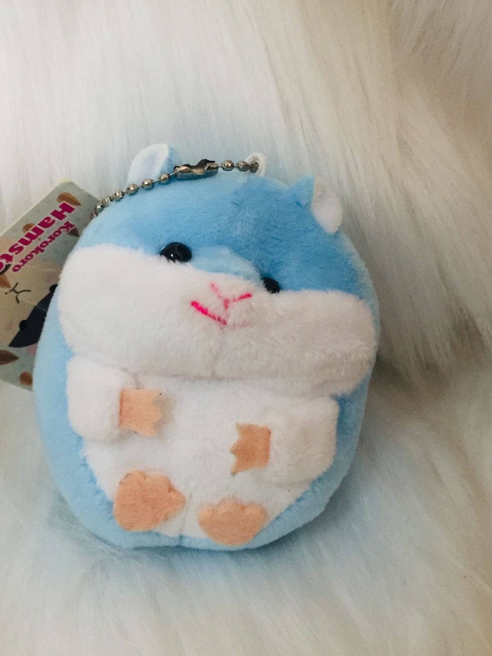 Thú bông chuột Hamster phiên bản móc khóa