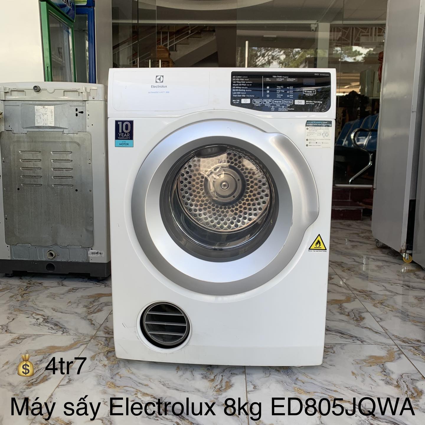 Máy sấy Electrolux EDV805JQRA