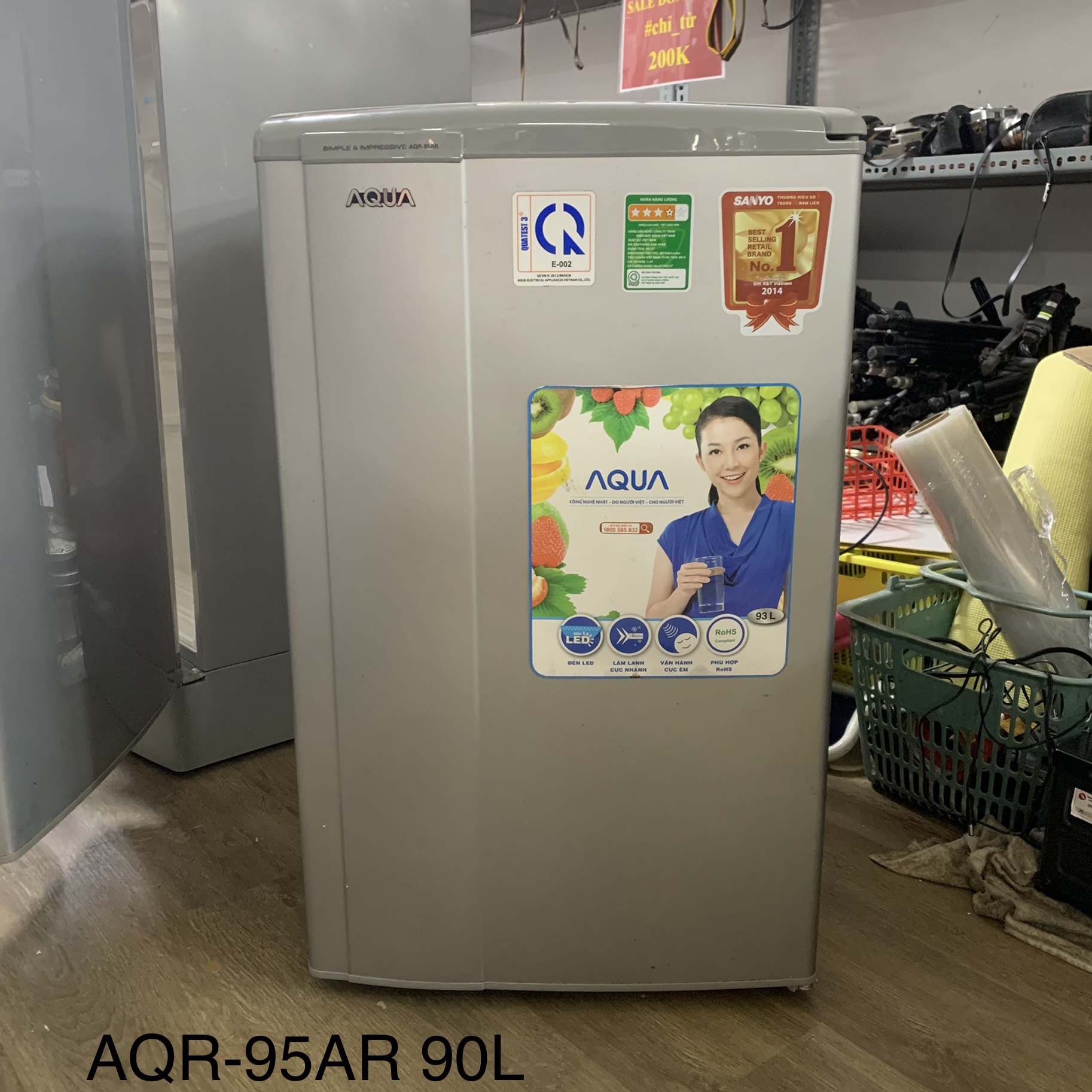 Tủ lạnh Aqua 90L
