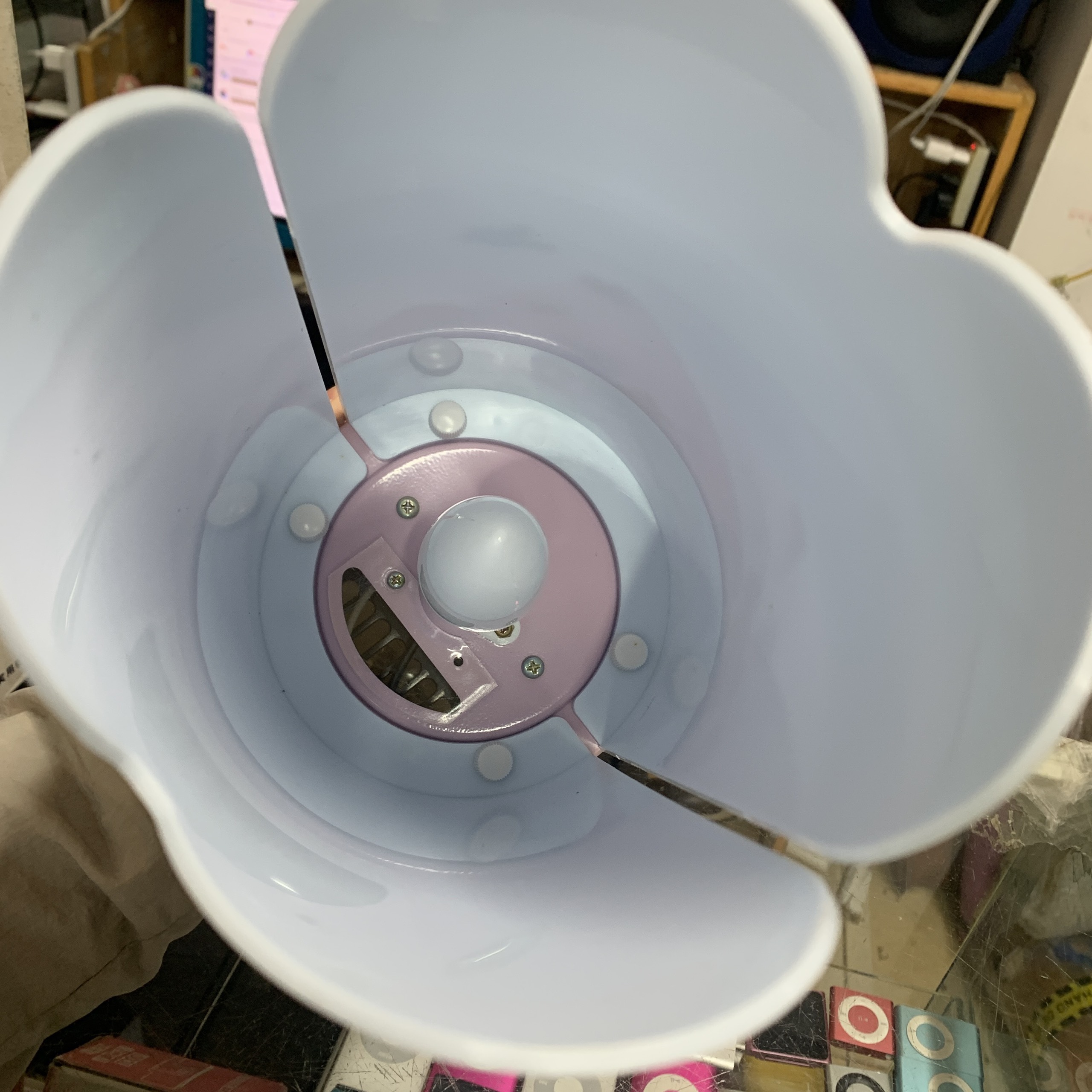 Đèn ngủ + đồng hồ