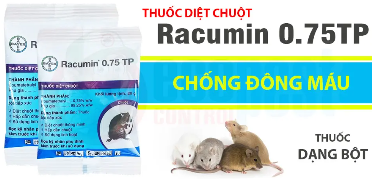 Thuốc Diệt Chuột Racumin
