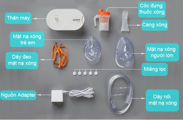 Máy Xông Khí Dung Yuwell 405B 3 55e66c21 262b 46ff 947e 451ded0cb41e