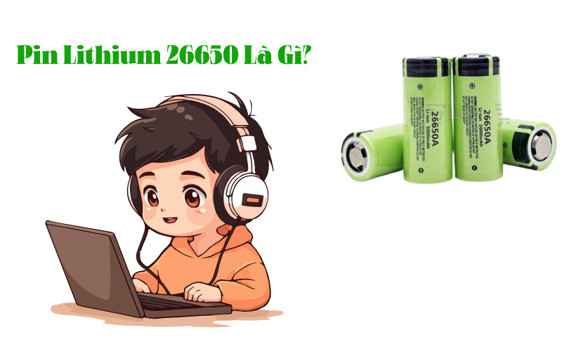 Pin Lithium 26650 Là Gì ?