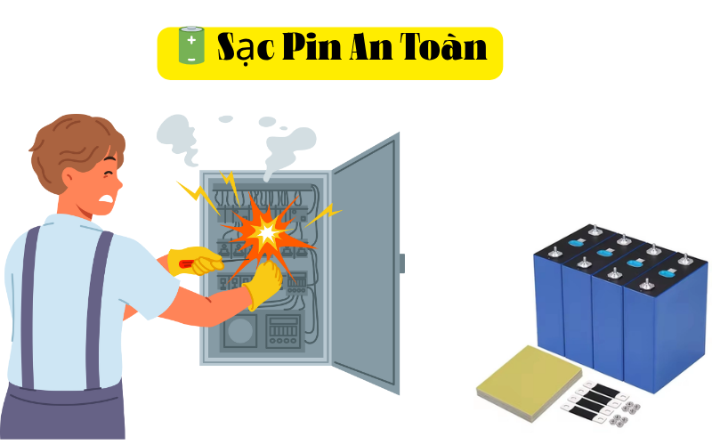 Sạc Pin An Toàn – Hướng Dẫn Đúng Cách Để Kéo Dài Tuổi Thọ Pin và Bảo Vệ Thiết Bị