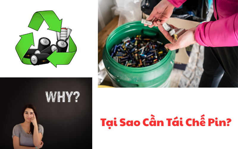 Tại Sao Cần Tái Chế Pin ?