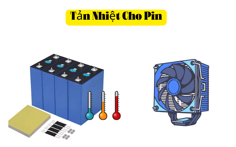 Tản Nhiệt Cho Pin – Cách Giảm Nhiệt Cho Pin Để Tăng Tuổi Thọ và Hiệu Suất