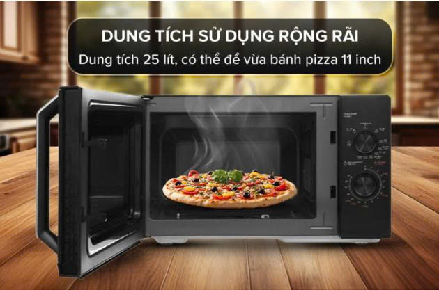 Lò vi sóng có nướng Toshiba MW3-MG25PE(BK) 25 lít