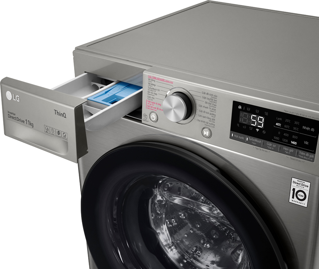 Máy giặt LG Inverter 11 kg FV1411S4P