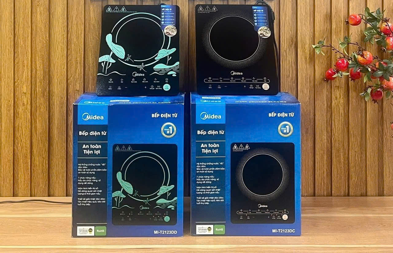 Bếp Điện Từ Midea MI-T2123DD