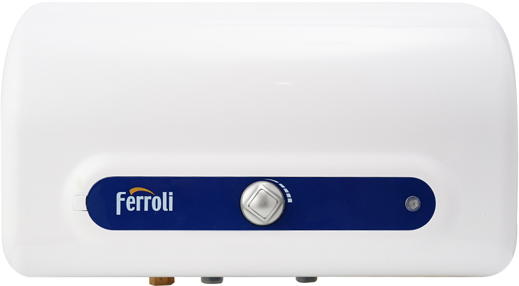 Bình Nước Nóng Ferroli QQEvo 15TE 15 Lít chống giật, Tặng 01 đôi dây cấp 40cm . Công lắp 200.000 .