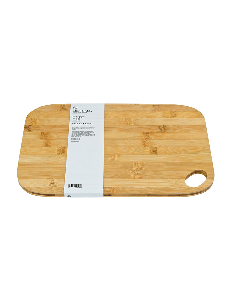 Thớt Tre Tự Nhiên Moriitalia NB79-L 45.5x30x1.3 THOT00008051