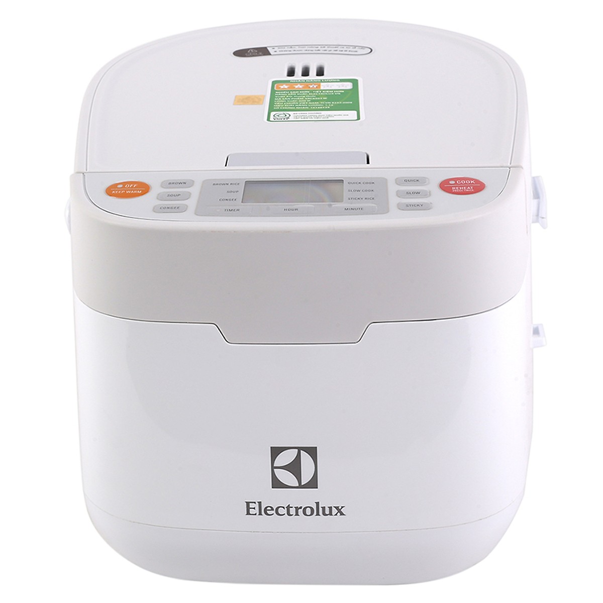 Nồi Cơm Điện Tử Electrolux ERC6503W - 1.2