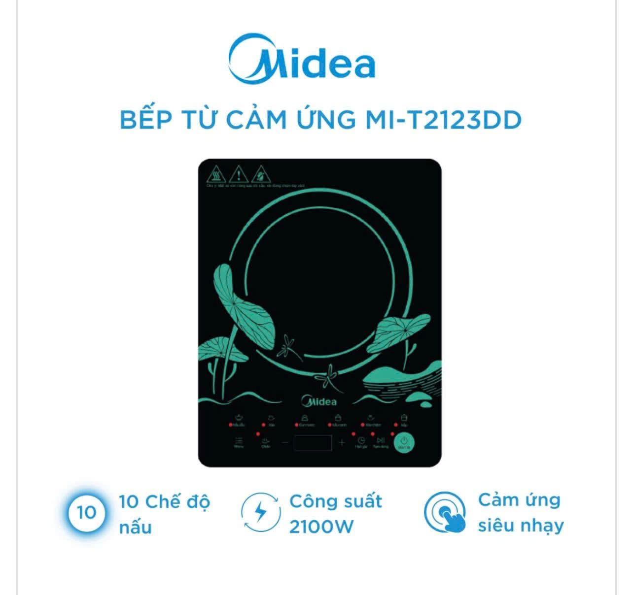 Bếp Điện Từ Midea MI-T2123DD