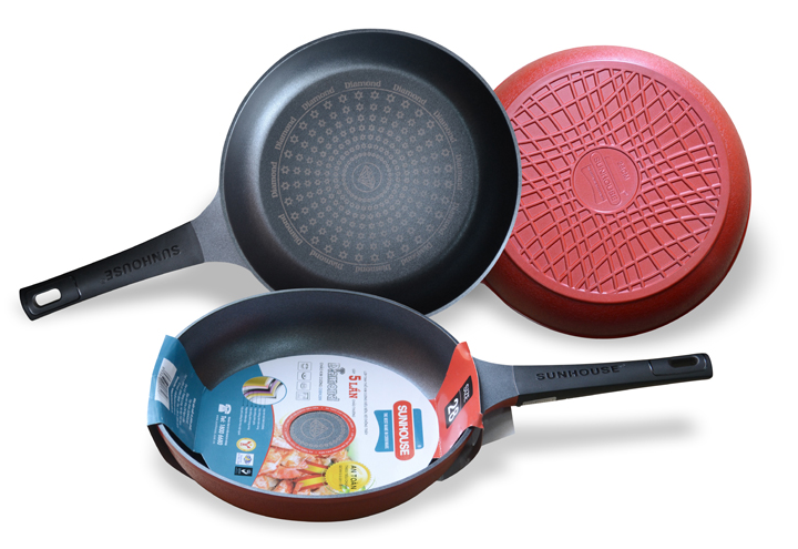 Chảo siêu bền Diamond Sunhouse CSBK28N
