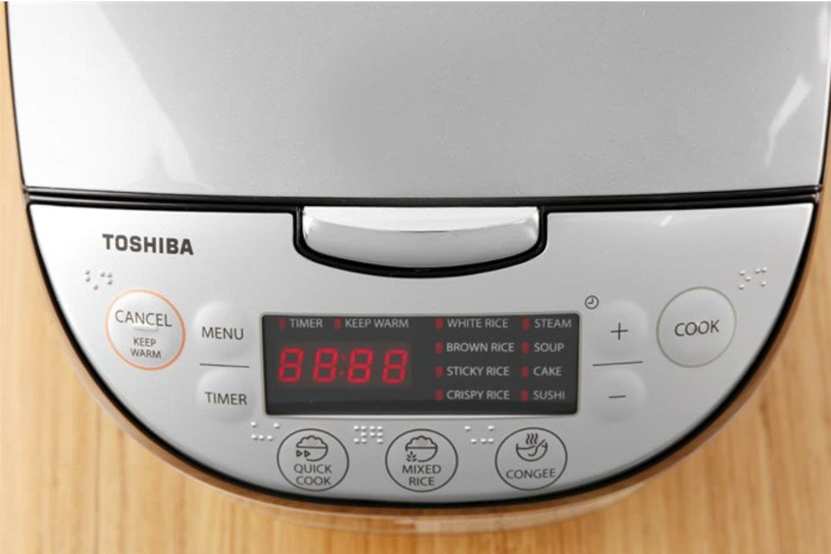 Nồi cơm điện tử Toshiba 1.8 lít RC-18DR2PV(K) / RC-18DR2PV(W)