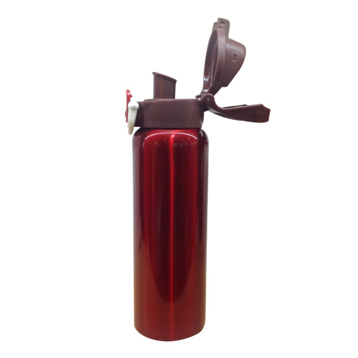Bình Giữ Nhiệt Inox Carlmann 600ml Màu Đỏ - QE-351
