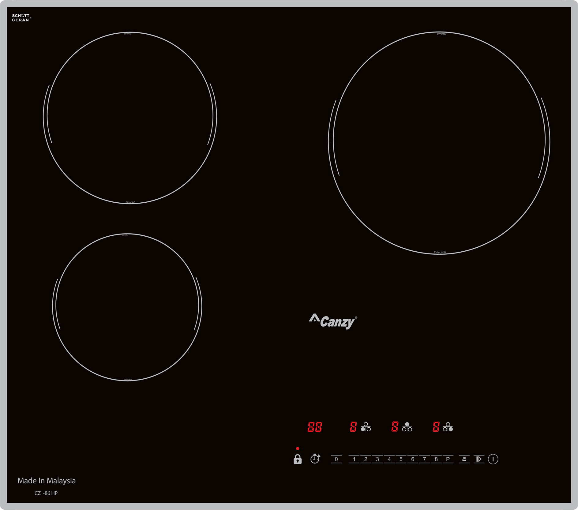 Bếp từ cao cấp Canzy CZ 86HP