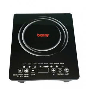 Bếp từ đơn Benny BI1500 mặt kính, công suất 1500W (có Xoong đi kèm)