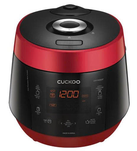 Nồi cơm áp suất điện tử 1.08L Cuckoo CRP-PK0600F-Korean