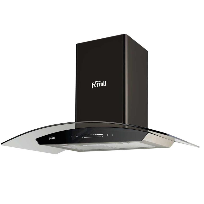 Máy hút mùi kính cong Ferroli HC73DS