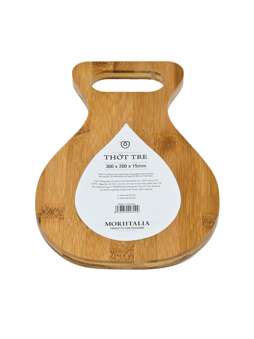 Thớt Tre Tự Nhiên Moriitalia NB74-L 35x22x1.5 - THOT00008105