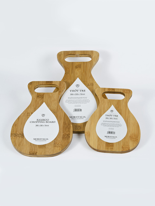 Thớt Tre Tự Nhiên Moriitalia NB74-L 35x22x1.5 - THOT00008105