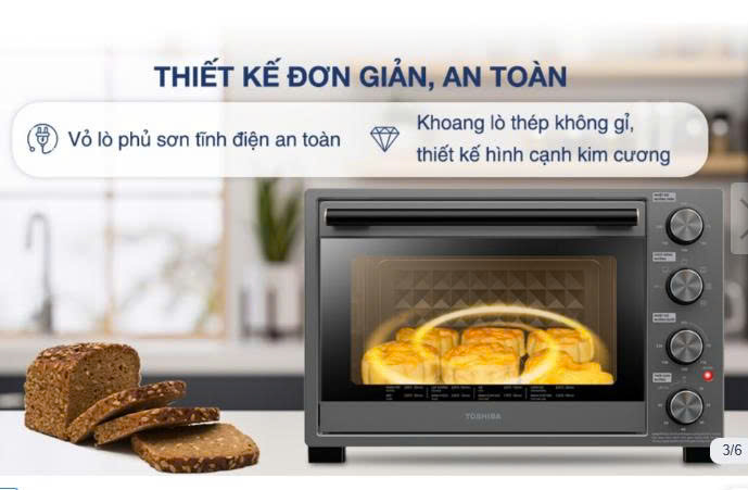 Lò nướng Toshiba TL-MC35Z 35 lít