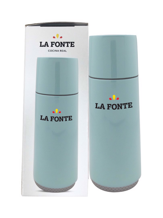 Bình Giữ Nhiệt La Fonte 370ml Xanh Ngọc