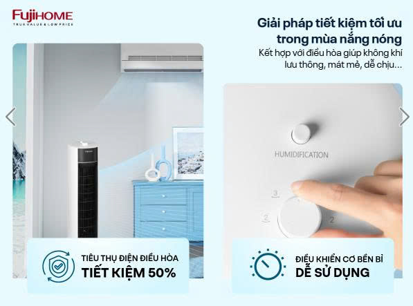 Quạt tháp hơi nước FujiHome AC-18LM