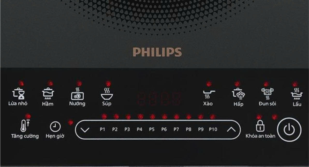 Bếp từ đơn Philips HD5850/90 2000W