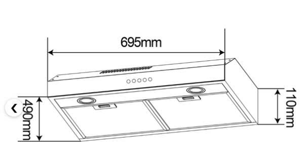 Máy Hút Mùi BlanC BA 600CD / BA 700CD