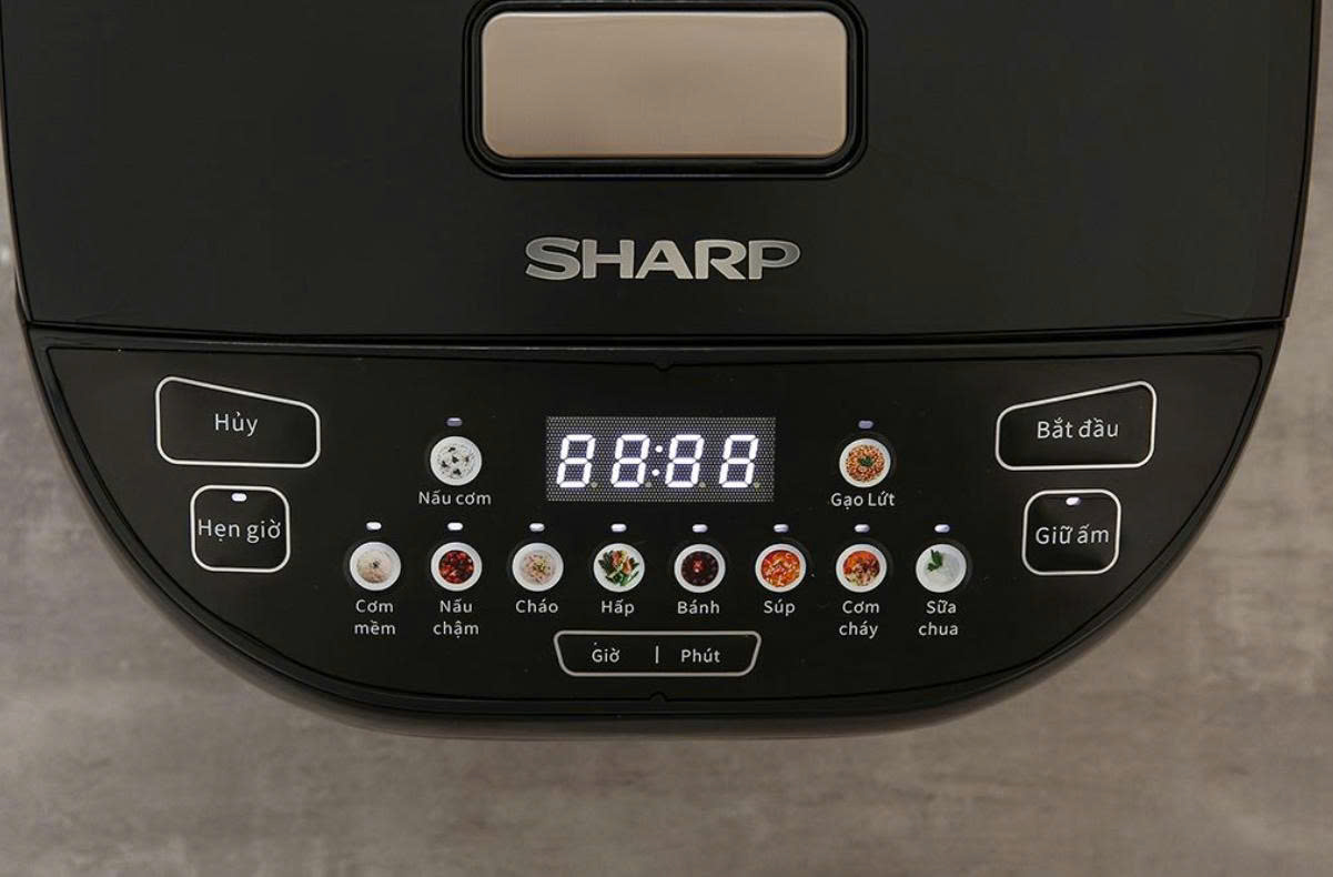 Nồi cơm điện tử Sharp 1.8 lít KS-TH18E2O-RS