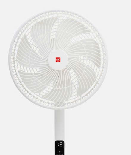 Quạt Đứng Lửng KDK, Có remote HN30V