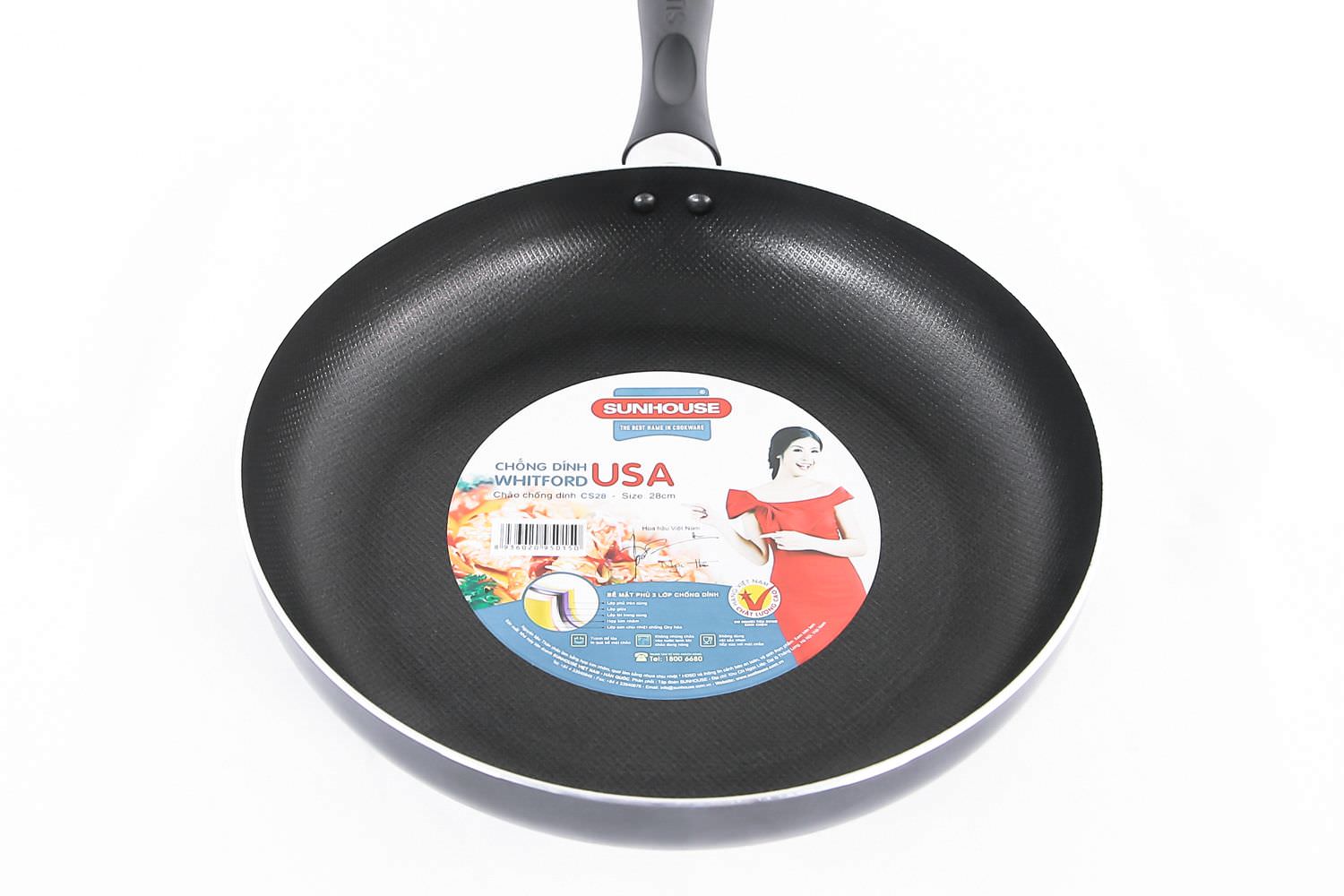 Chảo sần chống dính SUNHOUSE CS16