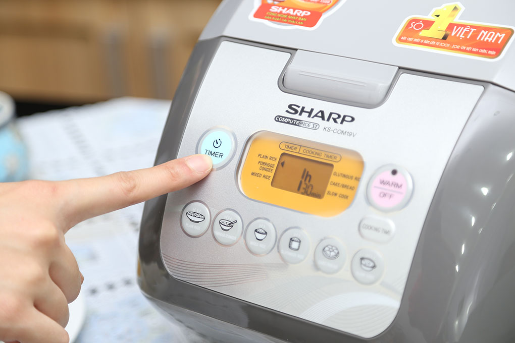 Nồi cơm điện Sharp KS-COM19V 1.8 lít